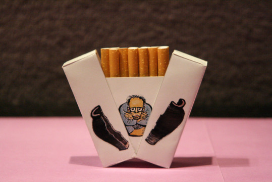 香烟盒