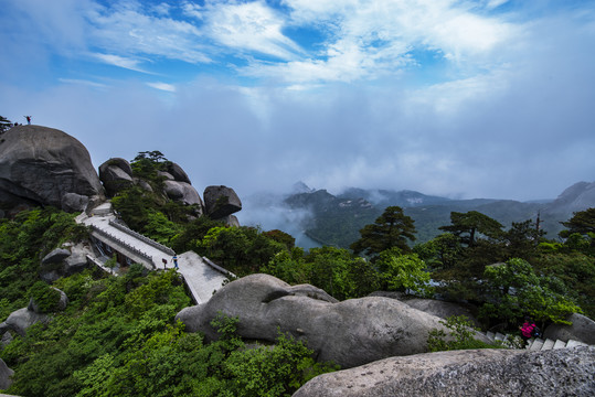 天柱山风光