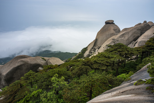 天柱山云海奇观