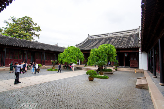 江苏苏州博物馆忠王府庭院