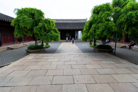 江苏苏州博物馆忠王府庭院