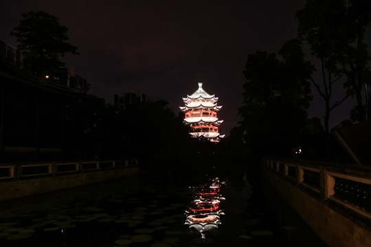 顺德和园夜景