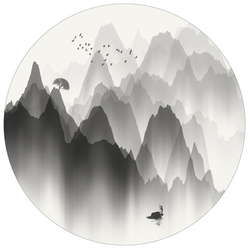 水墨山水