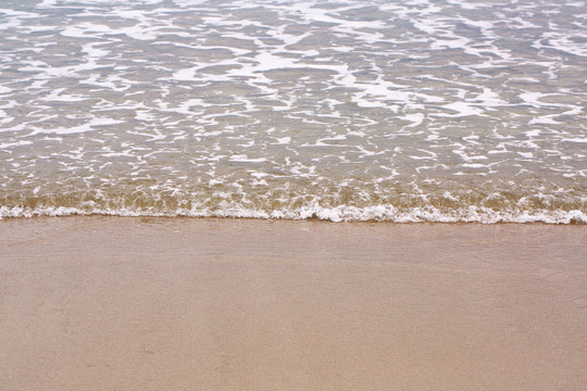 沙滩海浪