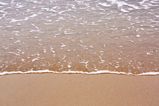 海浪沙滩
