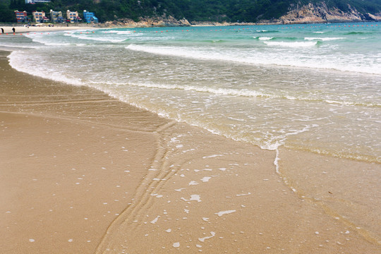 沙滩海浪