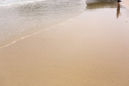 沙滩海浪