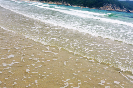 沙滩海浪