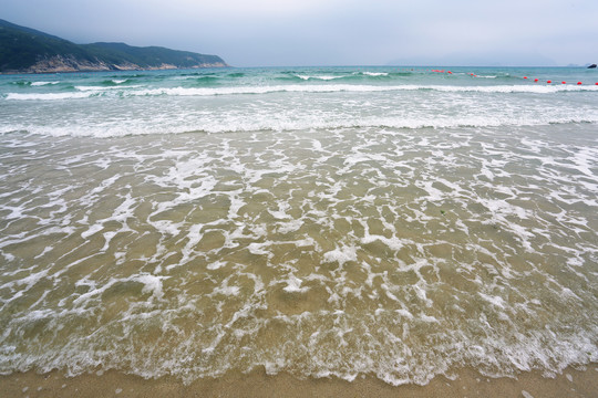 沙滩海浪
