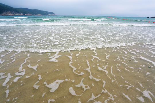 沙滩海浪