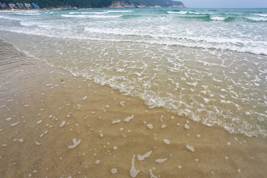 沙滩海浪