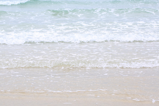沙滩海浪