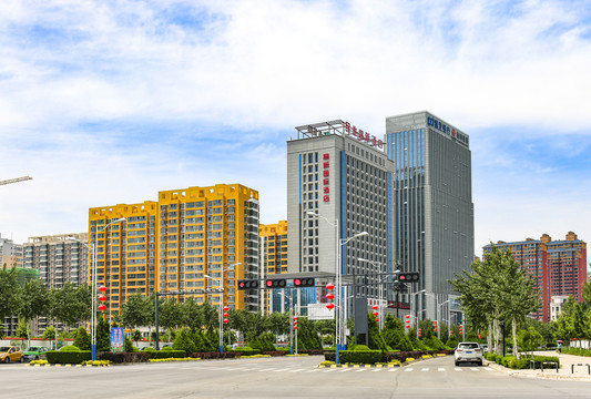 榆林街景