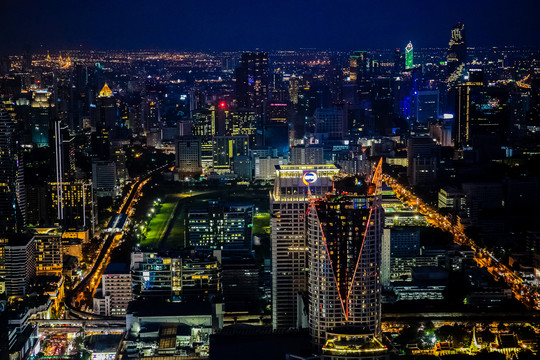 泰国曼谷夜景