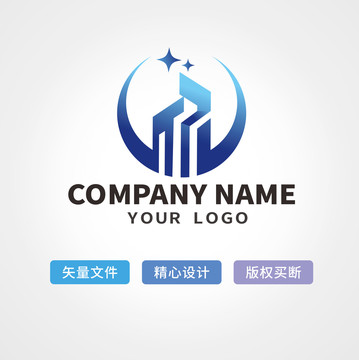 建筑建设logo