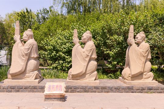 石家庄植物园雕塑