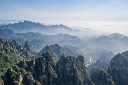 狼牙山风光