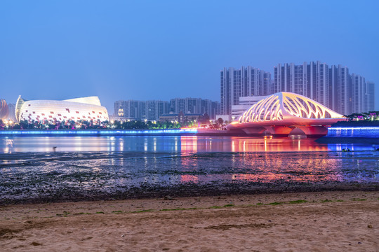 青岛星光岛夜景