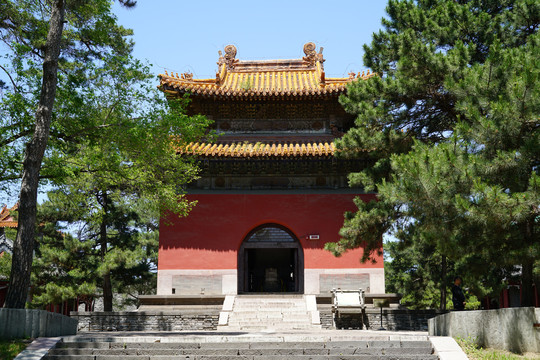 沈阳东陵清福陵碑亭