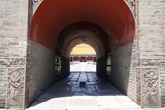 沈阳东陵清福陵城门