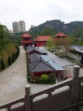 森林度假村寺庙