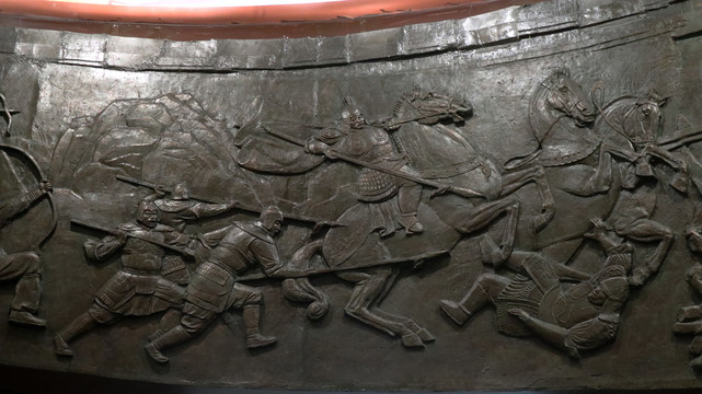 古代战争浮雕