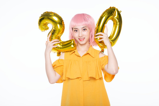 活力少女写真摄影图片