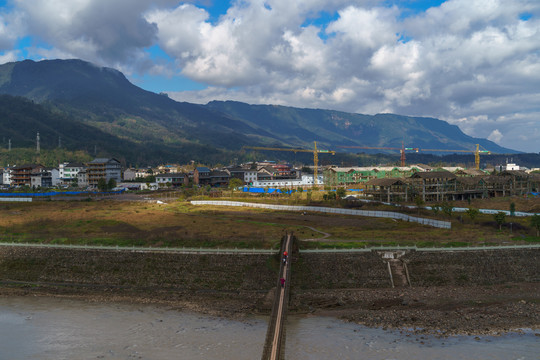 城镇建设工地