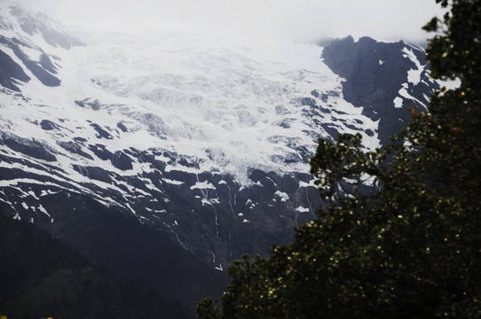梅里雪山冰川