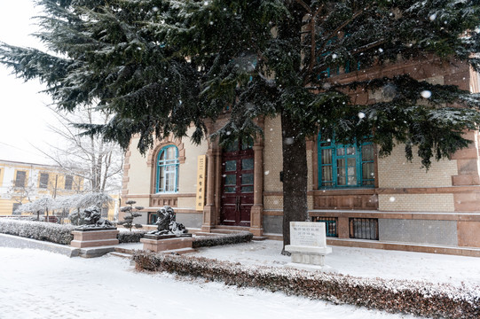 冰雪旅顺口风光