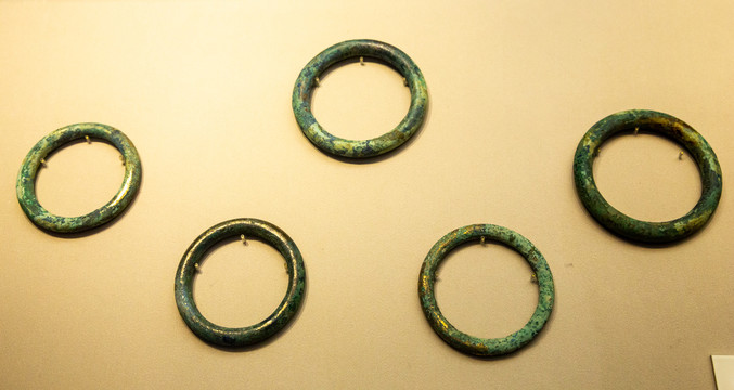 西汉青铜环