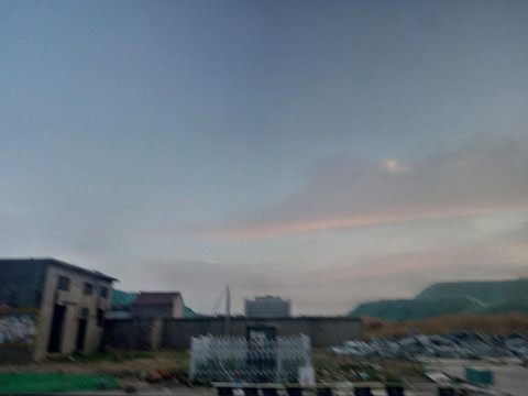 张店的天空