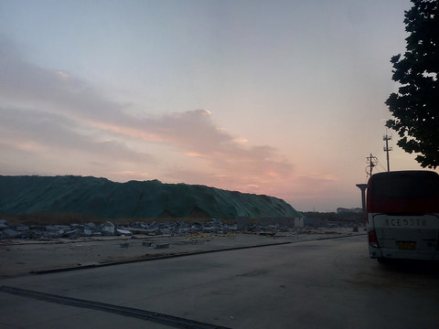 张店的天空