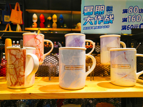 杯子展示