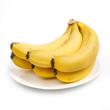新鲜香蕉jpg高清白底图