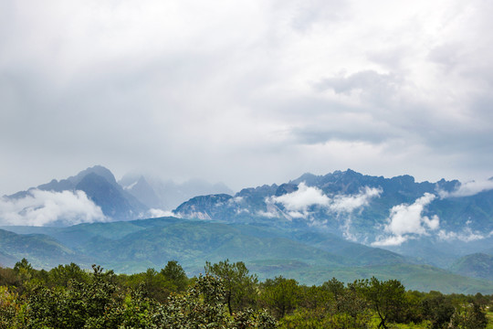 丽江雪山