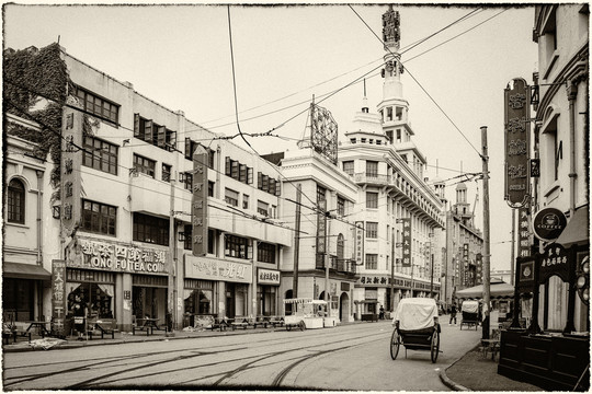 民国旧上海街景