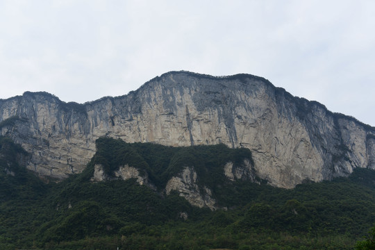 湖北省恩施大峡谷景区群山