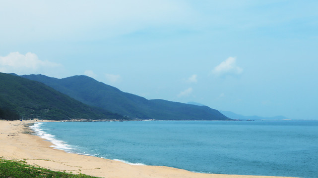 南山寺海边