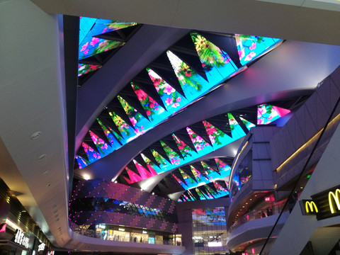 商场天花LED装饰