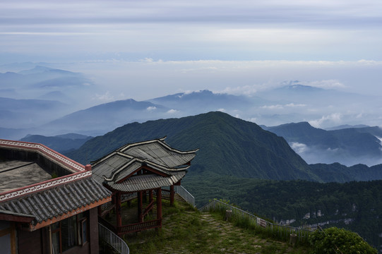 峨眉山风光