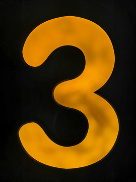 3数字