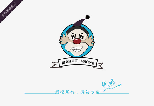 小丑logo