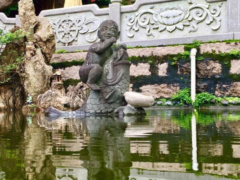 风景山水假山