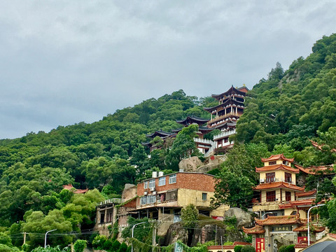 风景寺庙山