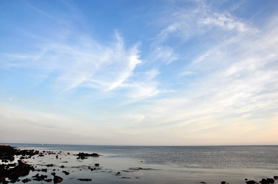 海岸清晨