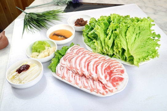 韩式煎五花肉