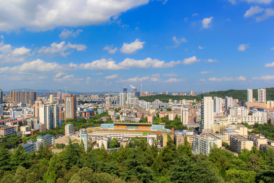 荆门城市全景