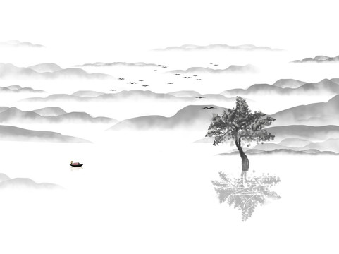山水画