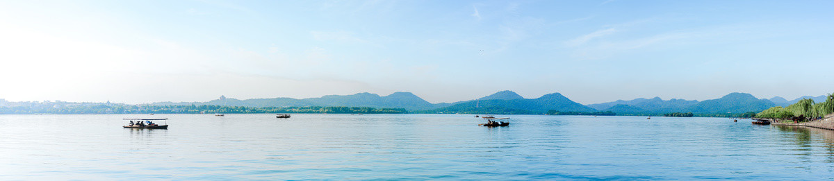 杭州西湖全景图